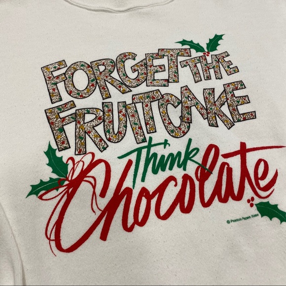 Authentic Vintage Christmas Sweatshirt - Picture 2 of 12